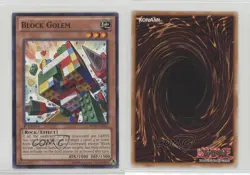 Block Golem 1st Ed. YuGiOh Return of the Duelist #REDU-EN035 0s5 - Image 3