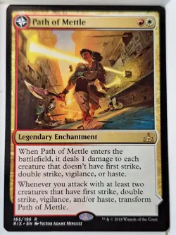 Path of Mettle - Rivals of Ixalan - Magic the Gathering MTG Nice! - Image 1