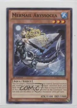 Mermail Abyssocea 1st Ed. YuGiOh Lord of the Tachyon Galaxy #LTGY-EN030 13vm - Image 1