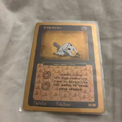 Pokederp Halloween Zombie Fakachu Holo Mimikyu 13/36 Custom Derpy Card - Image 1