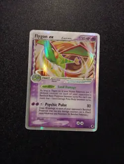 Pokemon Flygon EX Dragon Frontiers Holo Ultra Rare Card 92/101 Delta Species - Image 1