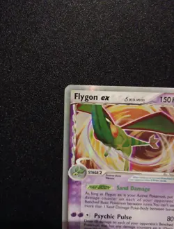 Pokemon Flygon EX Dragon Frontiers Holo Ultra Rare Card 92/101 Delta Species - Image 2