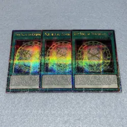 Yugioh The Seal of Orichalcos MP24 25th Quarter Century Secret Rare 3 Card Set - Image 1