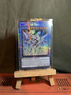 Yu-Gi-Oh! Nekroz of Trishula 1st Edition Starlight Rare Card BLMM-EN132 - Image 3