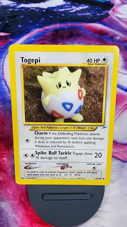 Togepi 56/105 Neo Destiny Card TCG Nintendo Pokemon - Image 1