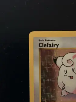Pokemon TCG Clefairy Holo LP Card 5/102 Shadowless Base Set - Image 2