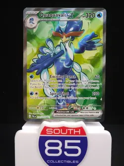 Pokemon SV Paldea Evolved Quaquaval ex 235/193 Full Art Card - NM - Image 1