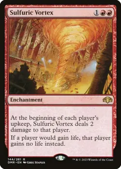 MTG - Sulfuric Vortex - DMR 144/261 - Dominaria Remastered - Rare - Magic - Image 1