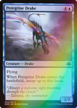 MTG - Peregrin Drake - Foil - DMR 065/261 - Dominaria Remastered - Magic - Image 1