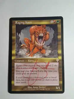 Raging Kavu Magic the Gathering MTG Invasion - Image 1