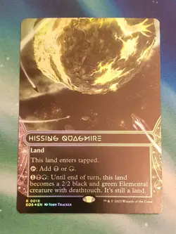 x1 Hissing Quagmire (0019) - Foil - Borderless R MTG Edge of Eternities: Stellar - Image 1