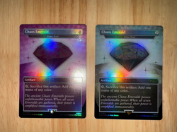 Chaos Emerald x2 FOIL Lotus Petal Sonic MTG Purple & White [7034 7037] NM FRESH - Image 5