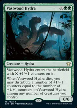 Vastwood Hydra - Light Play MTG Commander 2020 Ikoria - Image 1