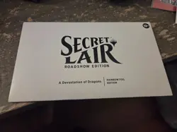 SDCC 2025 MTG Secret Lair Roadshow Edition A Devastation of Dragons Rainbow Foil - Image 1