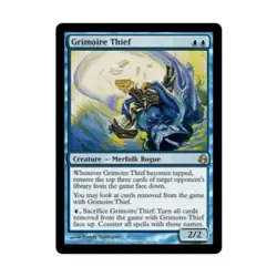 WOTC MtG Morningtide Grimoire Thief (R) (Foil) EX - Image 1