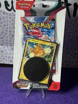 Pokemon TCG - Scarlet&Violet- Obsidian Flame - Checklane Blister Sealed! Wooper - Image 1