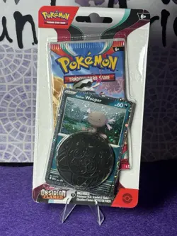 Pokemon TCG - Scarlet&Violet- Obsidian Flame - Checklane Blister Sealed! Wooper - Image 1