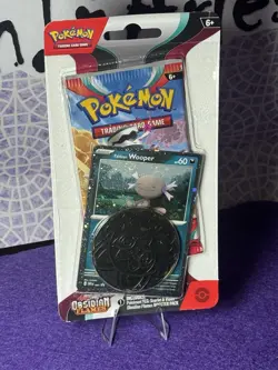 Pokemon TCG - Scarlet&Violet- Obsidian Flame - Checklane Blister Sealed! Wooper - Image 2