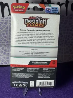 Pokemon TCG - Scarlet&Violet- Obsidian Flame - Checklane Blister Sealed! Wooper - Image 3