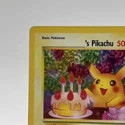 Celebrations Stamped BIRTHDAY PIKACHU Nm/Mint Or Better Pokemon Card #24 Promo - Image 2