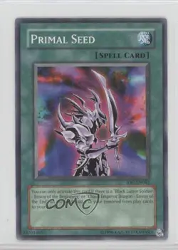 Primal Seed Worldwide English Unlimited YuGiOh Invasion of Chaos #IOC-EN042 0xr2 - Image 1