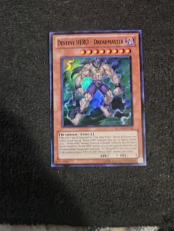 Yugioh Destiny HERO - Dreadmaster LCGX-EN125 Super Rare - Image 1