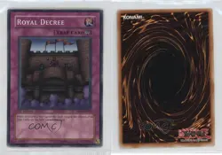 Royal Decree 1st Ed. YuGiOh Warrior's Triumph Structure Deck #SD5-EN035 0rq9 - Image 3