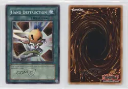 Hand Destruction YuGiOh Turbo Pack: Booster 1 #TU01-EN014 2009 0ah - Image 3
