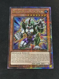 Yugioh 1x Dinowrestler Pankratops Quarter Century Secret Rare MP24-EN047 Mint! - Image 1