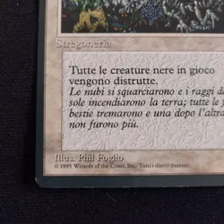 MTG Forbidden Card Error Slot Legend Italian Edition Cleanse 751643 - Image 4