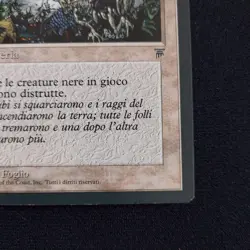 MTG Forbidden Card Error Slot Legend Italian Edition Cleanse 751643 - Image 5