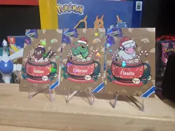 Pokemon Merry Christmas Card Database - Holiday Tailow, Caterpie, & Flaaffy - Image 4