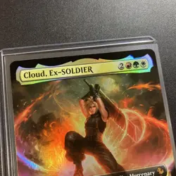 MTG FF Former Soldier Cloud Expansion Art Foil Mythical English Version 456982 - Image 2