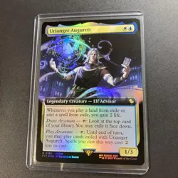 MTG FF Urienje Augure Extended Art Foil English Version FFXIV 456544 - Image 4