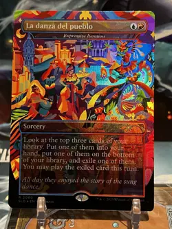 MTG | La danza del pueblo - Expressive Iteration [Secret Lair Nuestra] ✨FOIL✨ - Image 1
