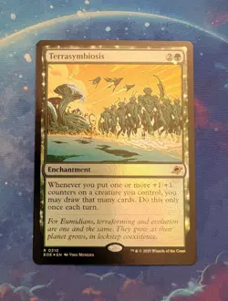 x1 Terrasymbiosis - Foil MTG Edge of Eternities NM SHIPS NOW - Image 1