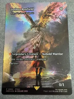 Joshua Rosfield Rograkh Foil Magic Spotlight MTG Final Fantasy Promo English JP - Image 1