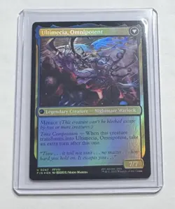 Ultimecia, Time Sorceress Ultimecia, Omnipotent Final Fantasy Foil MTG NM/M - Image 2