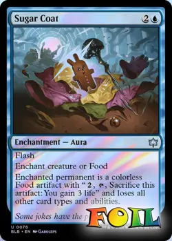 Sugar Coat 0076 MTG Bloomburrow Uncommon NP Foil - Image 1