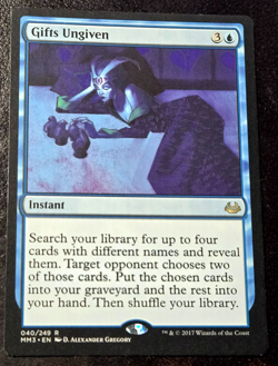 Gifts Ungiven x1 Modern Masters 2017 NM+ MTG + *BONUS FULL ART* + Fast Ship! - Image 1