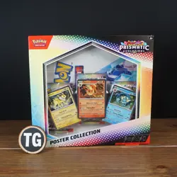 Pokemon TCG Scarlet & Violet Prismatic Evolutions Poster Collection ✅ Trusted - Image 1