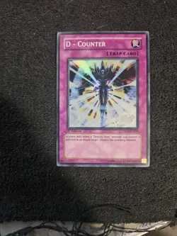 D - Counter - DP05-EN029 - Super Rare - 1st Edition YuGiOh! Duelist Pack - Image 1