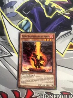 BURNER, DRAGON RULER OF SPARKS GERMAN LTGY-EN097 DE097 LIGHT PLAY YUGIOH - Image 1