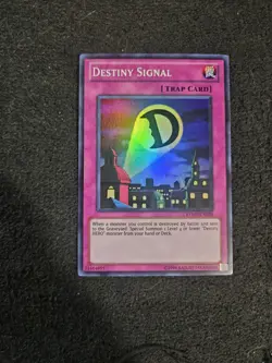 1X Destiny Signal - RYMP-EN038 - Super Rare - yugioh - Image 1