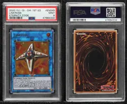 Linkross 1st Ed. YuGiOh Eternity Code PSA 9 MINT s7f - Image 3