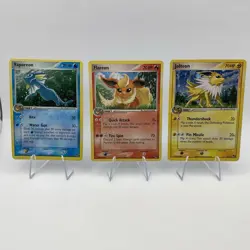 Vaporeon, Jolteon, Flareon, Pop Series, Promo, Pokemon TCG Cards - Image 1