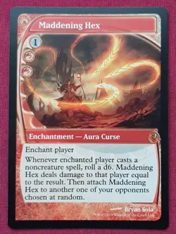 Magic The Gathering MYSTERY BOOSTER 2 MB2 MADDENING HEX red card MTG - Image 1