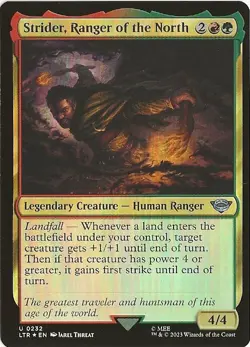 Strider Ranger of North 232 Uncommon MTG Lord of the Rings Middle Earth NM/M - Image 1