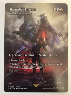 Barnabas Tharmr - FCA #56 Regular | NM | MTG | BORDERLESS | Through The Ages - Image 1