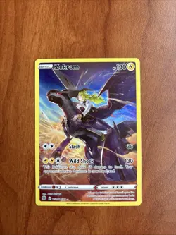 Zekrom & N TG05/TG30 Brilliant Stars Trainer Gallery NM Ultra Rare Pokemon Card - Image 1